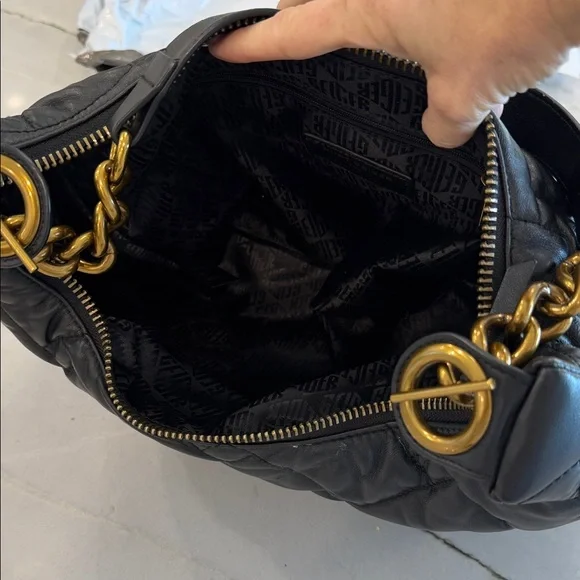 Kurt Geiger Black Large Kensington Hobo Bag - Picture 6 of 14